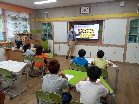 [풍기북부초]원어민 선생님과 함께하는 여름방학 영어캠프 운영