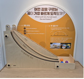 어떤 길을 구르는 공이 가장 빠르게 도착할까? (사이클로이드 미끄럼틀)