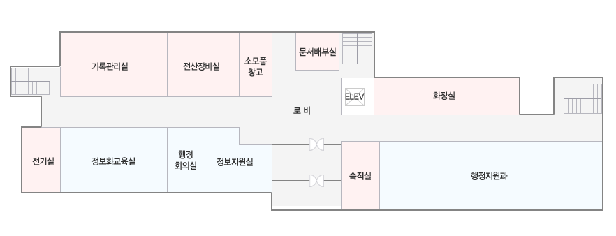 청사안내도1F