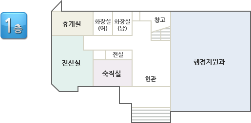 청사배치도