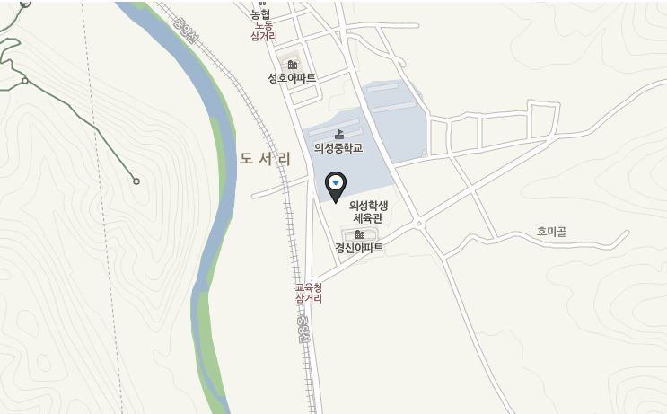 지원청 위치도 MAP