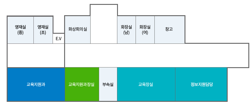 청사배치도 2층