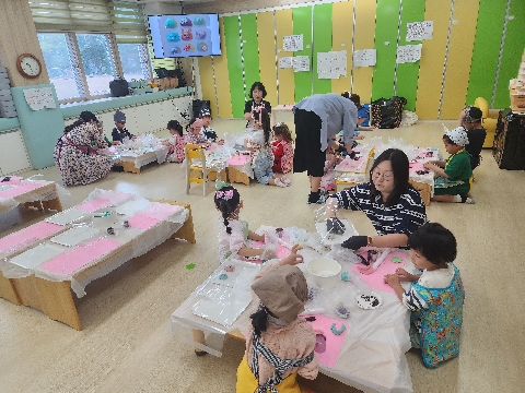 [왜관동부초병설유치원]추석맞이 떡만들기 체험