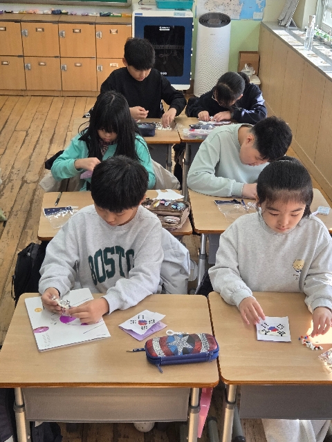 [왜관초] 나라사랑 나의 태극기 만들기 체험