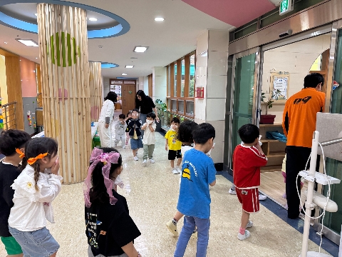 [남율유치원] 석적119안전센터와 함께하는 합동소방훈련!