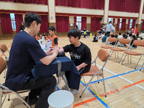 [석적초] 건강한 성장의 기록, 석적초 학생건강검사 실시