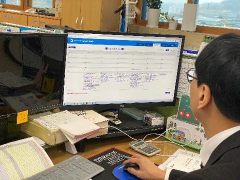김천교육지원청, 스마트워크로 업무경감 및  탄소 중립에 기여 