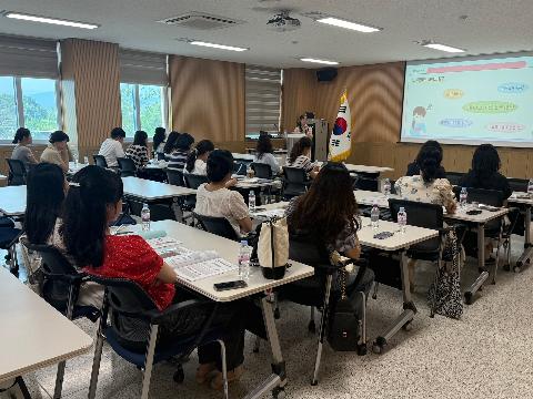 경산교육지원청, 온배움터 학습공동체 유치원 교사 연수 실시