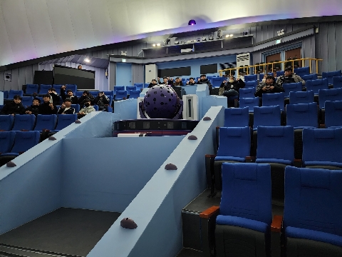 탐구전시실 견학 - 경주무산중고등학교 과학동아리(12.26.)