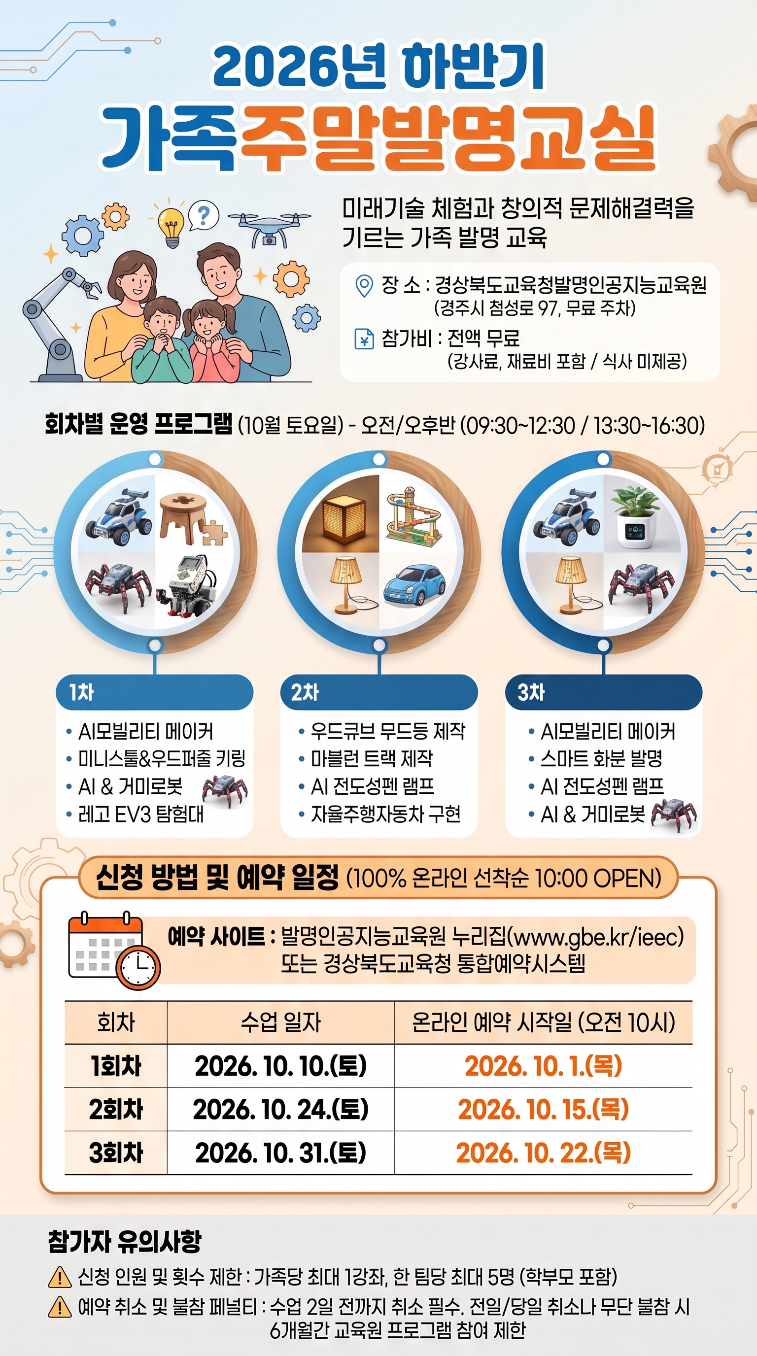 2026년 하반기 가족주말발명교실
