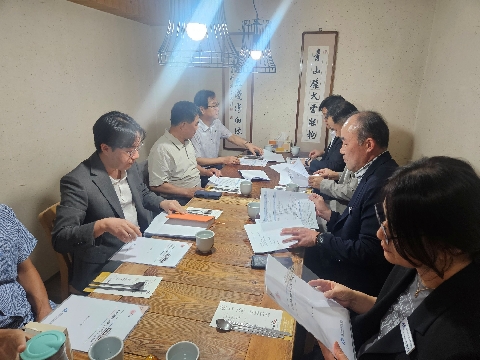 [행정지원과] 도의원 교육 현안 간담회
