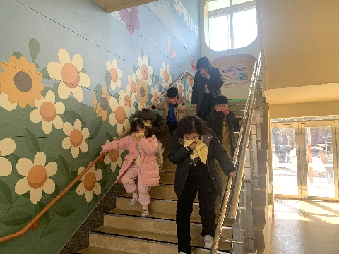 [산양초] 화재 대피 훈련으로 생활 안전 습관 다지기