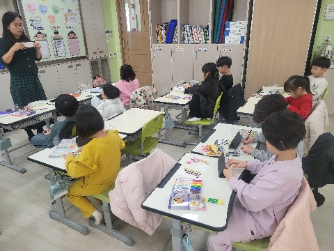 [당포초]당포초, 문희도서관 찾아오는 프로그램 [나도 동화책 작가!] 강좌 운영