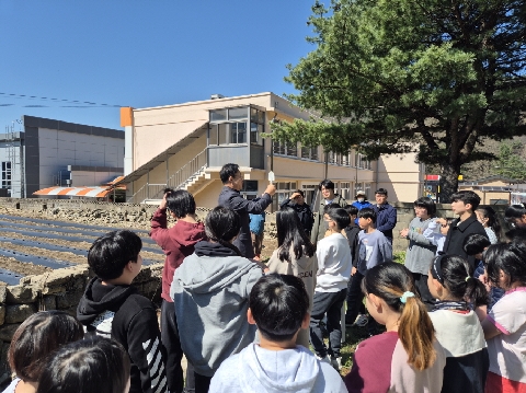 [당포초]"작은학교, 큰 배움: 당포초등학교 텃밭 가꾸기 체험"