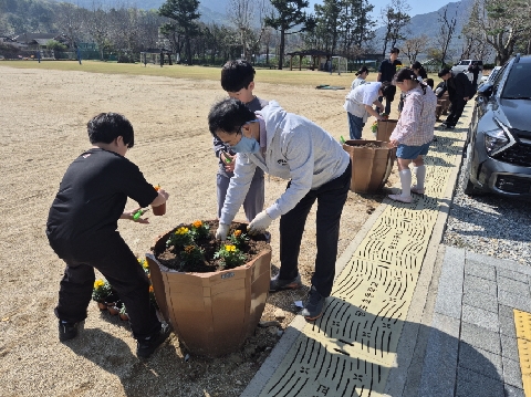 [당포초]"작은 학교, 아름다운 학교 우리가 가꾸어 가요"