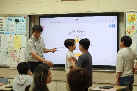 [가은초]AI 기반 유·초 이음교육 및 교사 성장 지원장학 실시