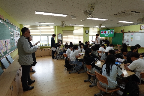 [모전초] 인구교육 연구학교 전반기 수업 컨설팅 실시