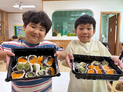 [문경초병설유치원] 말랑말랑! 달콤한 과일모찌 만들기 체험