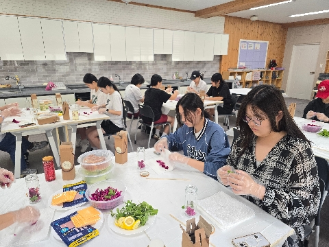 [문경여중]환경·나눔 봉사 동아리 여름꽃 식초 행사