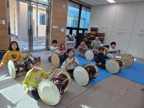 의성 금성초 겨울방학 중 늘봄학교 활동 모습