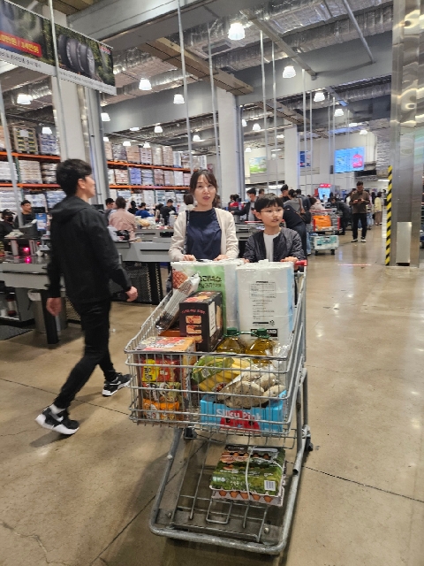 자녀와 함께 장보기