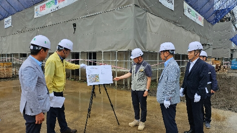 [교육시설과] 신설 3교 공정 및 안전점검 실시 