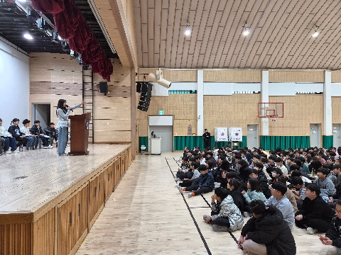 [울진초] 울진초, 전교 학생회 선거 실시