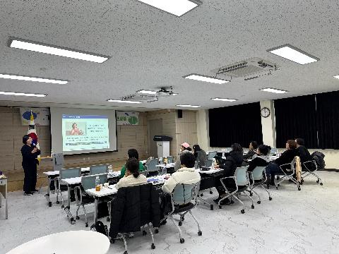 행정지원과 - 울릉교육지원청, 겨울방학 중 급식종사자 대상  정기안전보건교육 실시