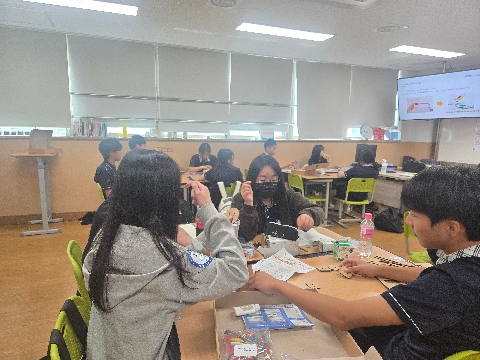 울릉중학교, 전교생 대상 '창의융합 진로체험' 실시