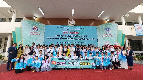 금성중·추반안중, 교류 수업·문화체험으로 국제 우정 강화