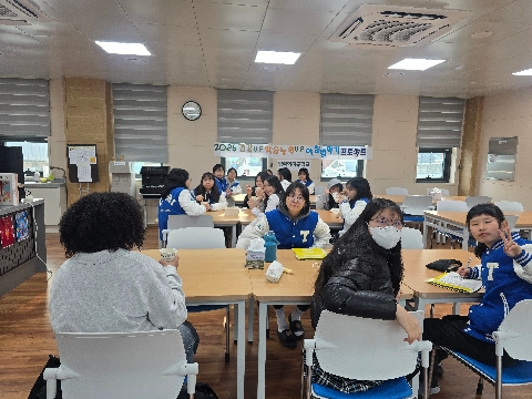 탑리여중-건강UP 학습능력UP 아침밥먹기 프로젝트를 통해 건강하고 행복한 학교생활을 시작하다.