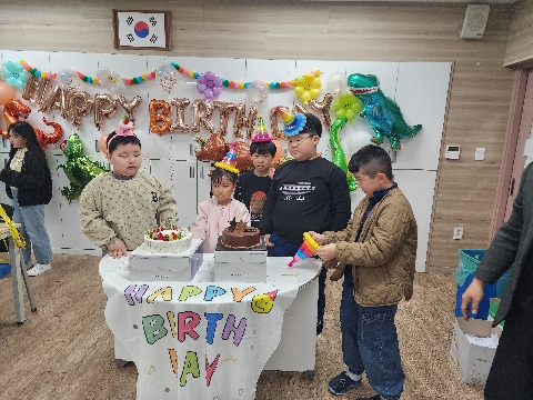  단촌초 학생회가 주관하는 따뜻한 생일파티