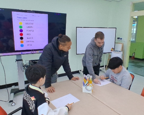 「옥전 Next Star 영어축구교실」운영-농촌 소규모 학교 한계 극복, 글로벌 미래 인재 육성을 위한 융합교육 실시-