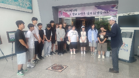 [풍양중] 학도의용군 전승기념관을 가다