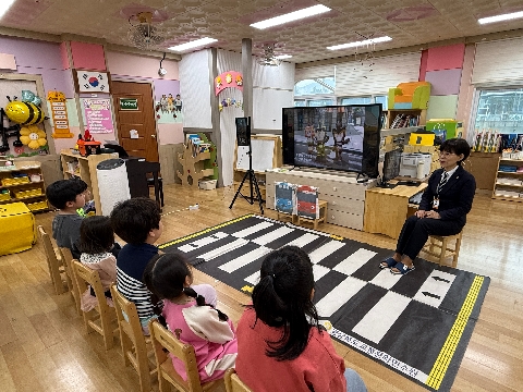 [은풍초병설유치원] 유초이음 찾아오는 교통안전교육 실시