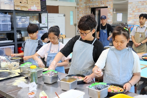 [용문초] 고소한 향으로 가득한 이음실(함께하는 레시피 요리교실)
