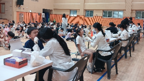 [호명초등학교] 전교생 불소도포 실시