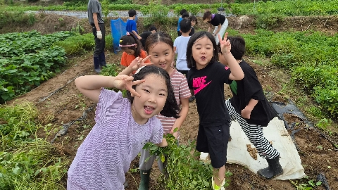 [단샘유치원] 흙과 땅콩을 만지며 자연의 소중함을 배워요