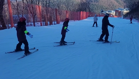 [창수초]겨울 설원 위에서 키우는 호연지기와 협동심 - 강원도 하이원 리조트에서 ‘겨울계절체험학습 스키캠프’ 실시 -