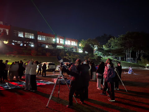 [교육지원과] 영덕교육지원청, 찾아가는 천체관측교실 운영