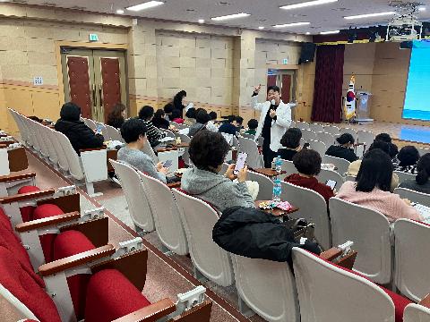 [행정지원과] 영덕교육지원청, 겨울방학 중 급식종사자 정기안전보건교육 실시